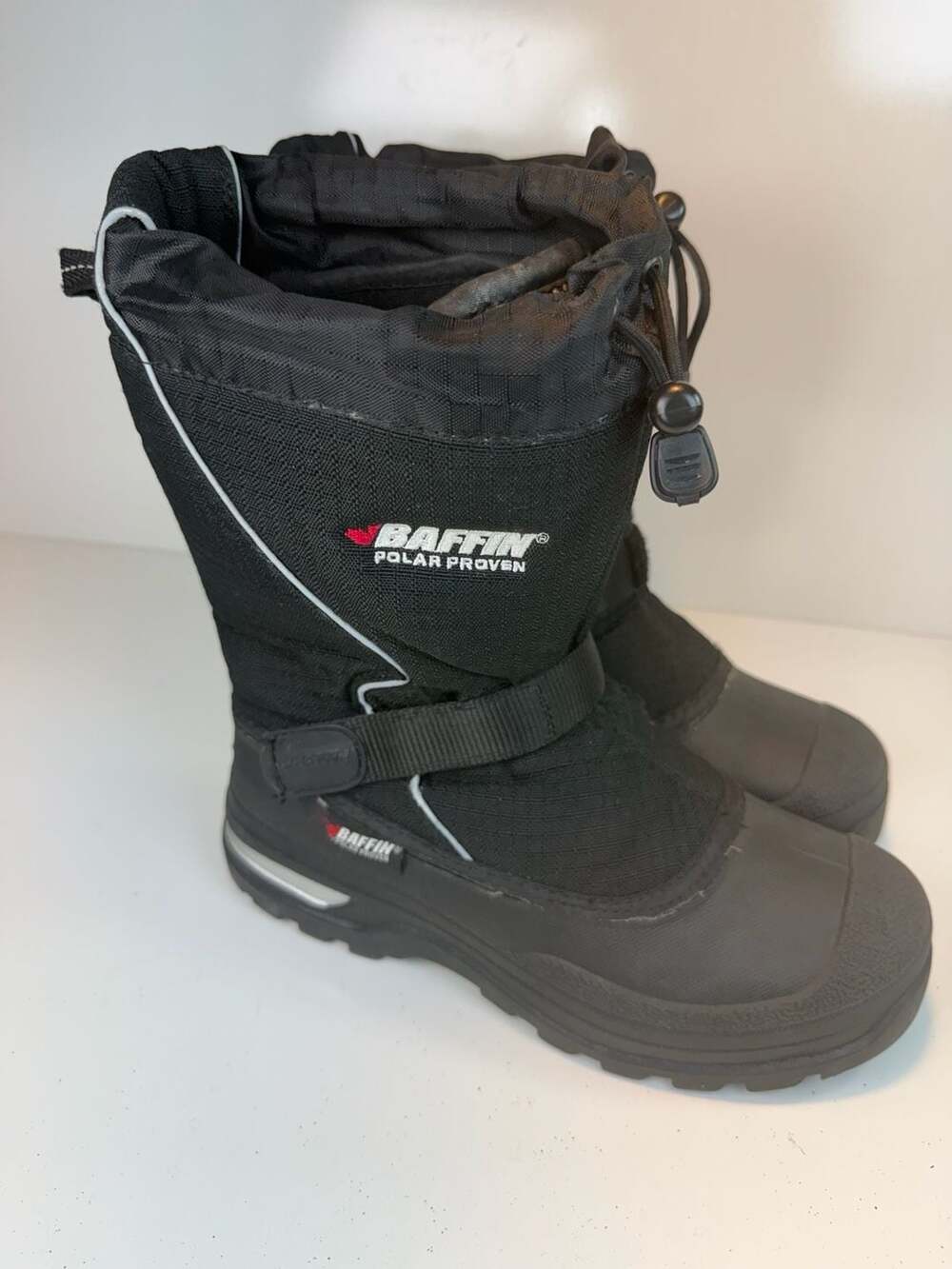 Baffin Mustang Winter Boots Size 6 Black Polar Proven